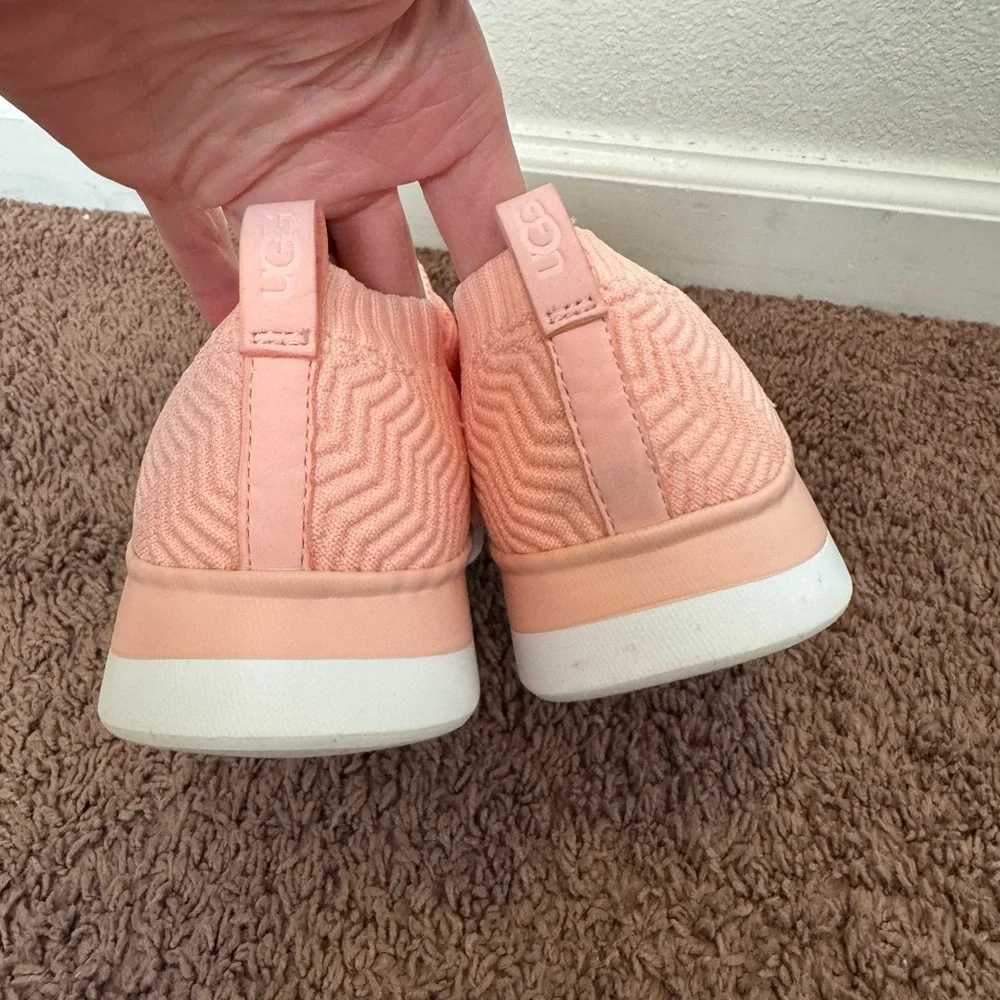 Ugg Willows II Gore Trainer Pink Slip On Sneakers Size 10 NEW $138 - Picture 5 of 8